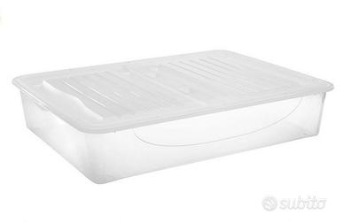 Scatola in plastica con ruote