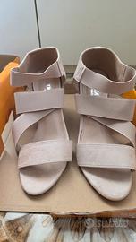 sandali camoscio beige ( disponibile anche nero)