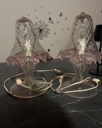 Lampade in vetro di murano funzionanti