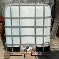 Cisterna 1000 Litri con griglia e pedana