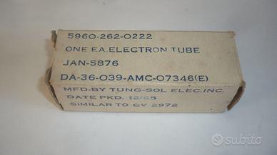Valvola termoionica JAN-5876 by Tung-Sol Elec.Inc.