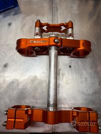 Piastre in ergal geco ktm