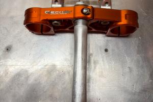 Piastre in ergal geco ktm