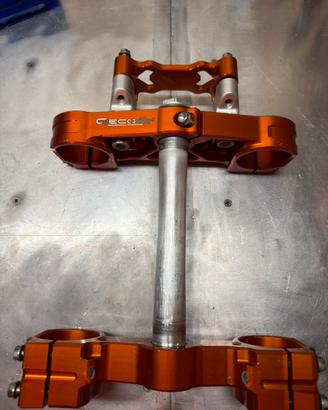 Piastre in ergal geco ktm