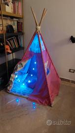 Tenda gioco artigianale cucita a mano
