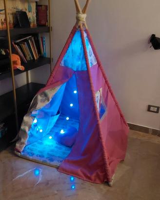 Tenda gioco artigianale cucita a mano