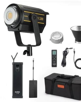 Godox VL200 II Luce LED 200W Luce Video Flash