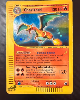 Charizard 6/165 holo prezzo trattabile 