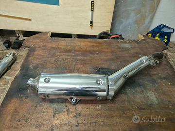 Scarico SX Honda Varadero 1000