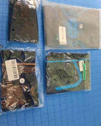Set 2 fasce ginocchio XL +2 fasce L tunnel carpale