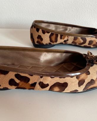Ballerine leopardate in cavallino – Made in Italy