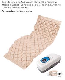 Materasso antidecubito a bolle d’aria