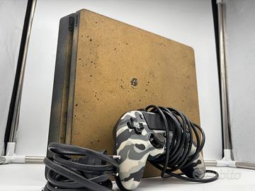 PlayStation 4 Slim Custom Dorata + Controller