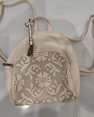 zainetto conbipel tasche fantasia floreale nuovo