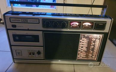 RADIO CASSETTE VINTAGE GRUNDIG C 6200FM SW MW LW