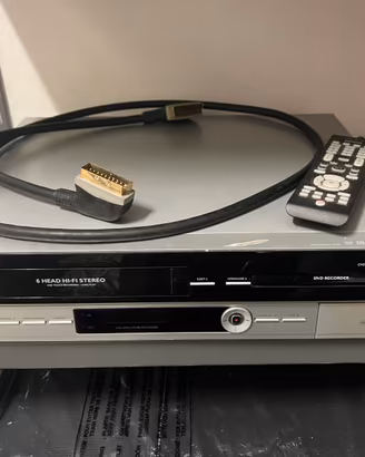 Lettore Vhs e Dvd Philips