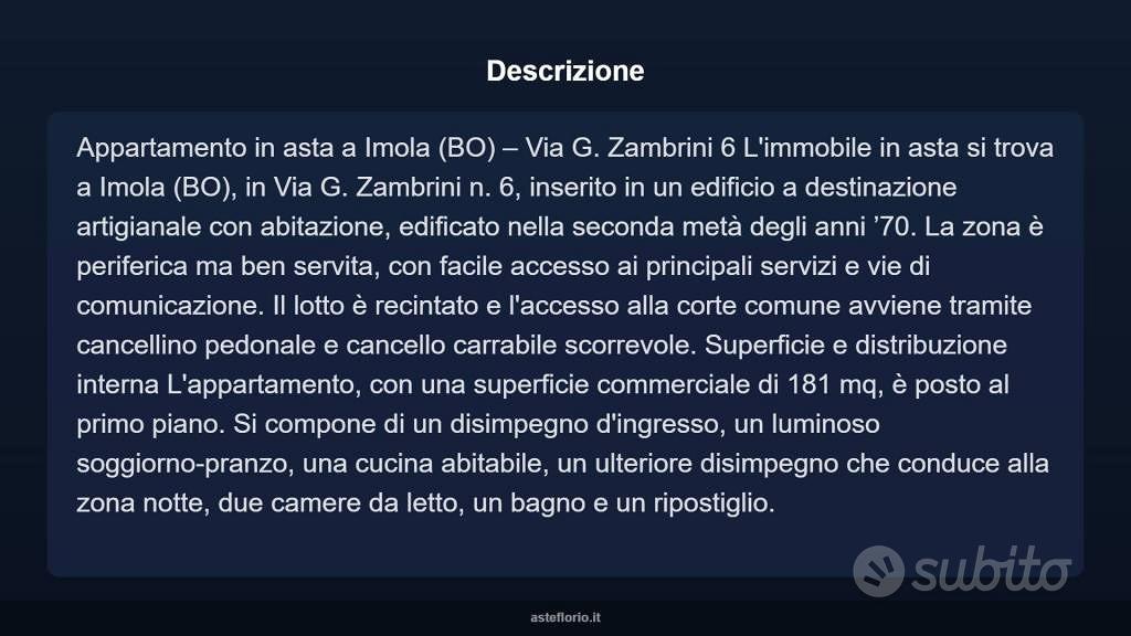 Appartamento – Imola, Villaggio, Zona Industriale - Vista 4