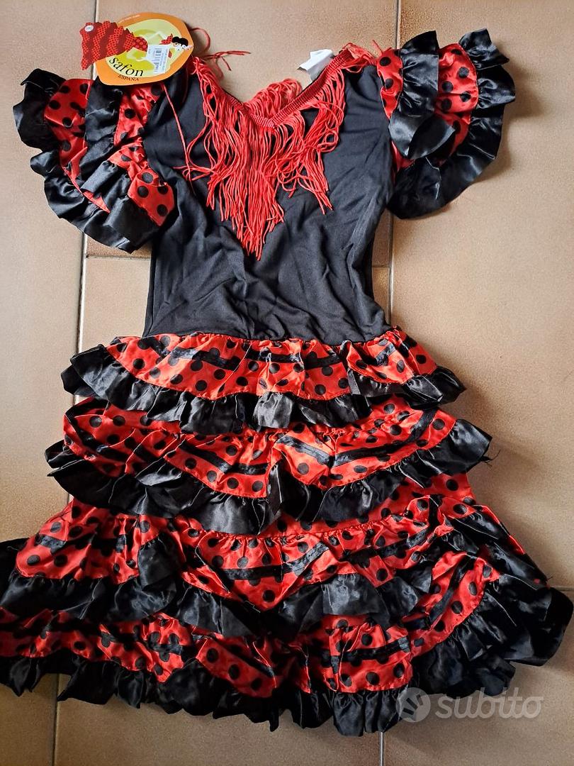 Vestito carnevale bambina ballerina di flamenco - Tutto per i bambini In  vendita a Ancona