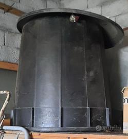 Vasca 500L con coperchio e rubinetto