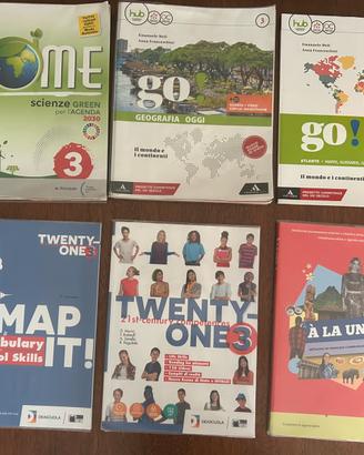 Lotto Libri Scolastici Terza Media + Percorso Esam