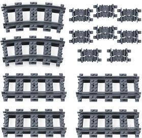 Binari per treno LEGO, espansione 20 pezzi