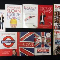Lotto 9 volumi per Inglese di John Peter Sloan