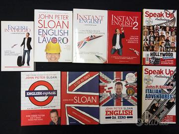 Lotto 9 volumi per Inglese di John Peter Sloan