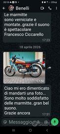 marmitte per guzzi/benelli 250 2c 