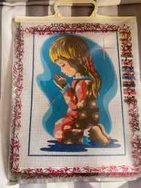 Kit da ricamo mezzo punto
