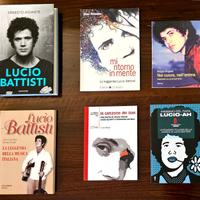 LUCIO BATTISTI LOTTO N.6 LIBRI ALCUNI INTROVABILI
