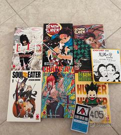 Lotto manga - 10 volumi con variant cover