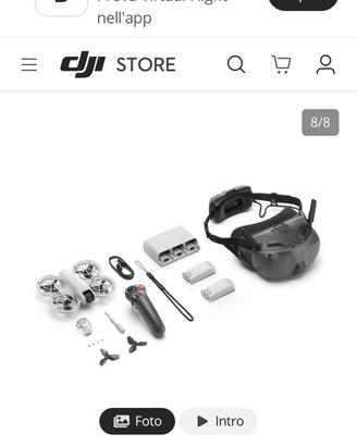 DJI NEO MOTION FLY MOTE COMBO NUOVO + valigia