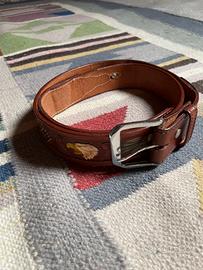 Cintura country in cuoio