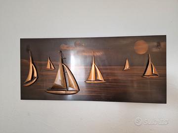 Immagine su lastra di rame autentica