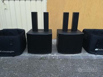 Sistema dB TECHNOLOGIES ES802 (usate)