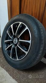 Cerchi MAK Magma Nero Diamantati Raggio 15 4*100 