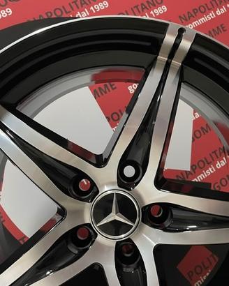 Cerchi Mercedes 18 pollici canale rovesciato