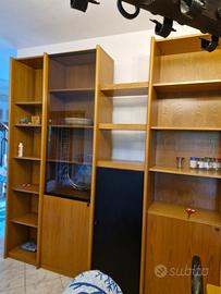 Libreria in legno componibile