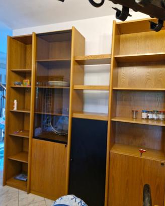 Libreria in legno componibile