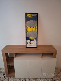 Stampa D'Arte FORNASETTI "Sole e Nuvole"