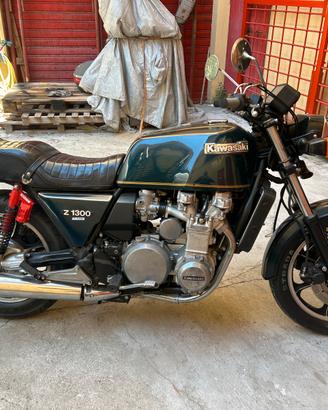 Kawasaki z1300 perfetta restaurata 6 cilindri