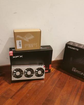 Bundle scheda madre CPU  GPU scheda rete e ram