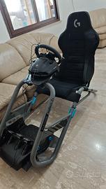 Postazione racing Logitech trophy + Logitech G923