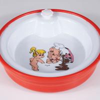 Piatto scaldavivande vintage anni '60 Chicco