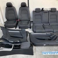 Sedili Audi A5 Coupè 2010 stoffa grigio scuro