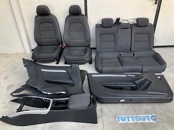 Sedili Audi A5 Coupè 2010 stoffa grigio scuro