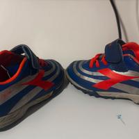 scarpette calcio diadora size 28