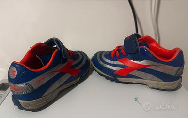 scarpette calcio diadora size 28