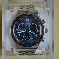 Swatch irony Chrono blu