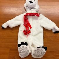 Costume carnevale orso polare
